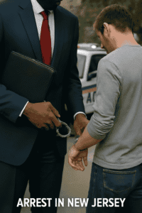 Arrest in New Jersey